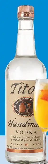 Gall & Gall Tito's handmade vodka 70cl mixen aanbieding