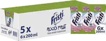 Bol.com Fristi Drinkyoghurt Rood Fruit Drinkpakjes Mini 0% Suiker Houdbaar - 5 x 6 x 200 ml aanbieding