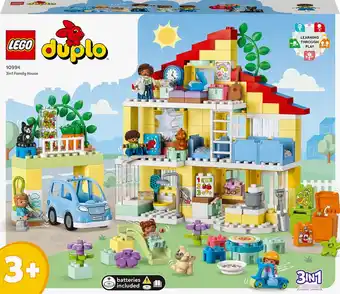 Bol.com LEGO DUPLO 3in1 Familiehuis Poppenhuis - 10994 aanbieding