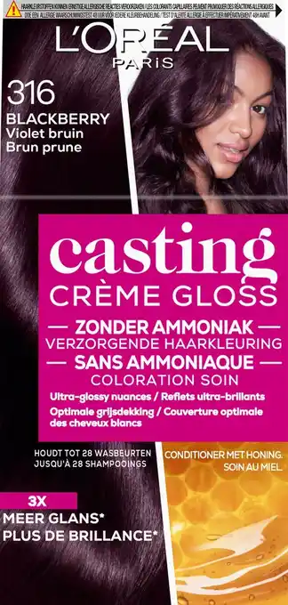 Bol.com Casting Crème Gloss 316 Violet Bruin aanbieding