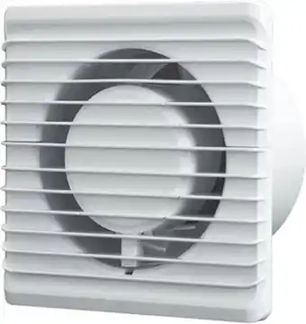 Bol.com Badkamerventilator Energiezuinig en Stil diameter 100 mm wit - 100S aanbieding