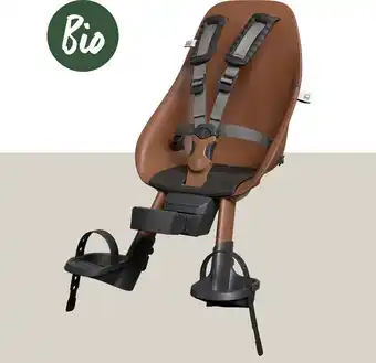 Bol.com Urban Iki Bio Fietsstoeltje Voor - Haniwa Brown/Bincho Black aanbieding