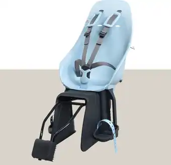 Bol.com Urban Iki Fietsstoeltje Achter - Framebevestiging - Aotake Light Blue aanbieding