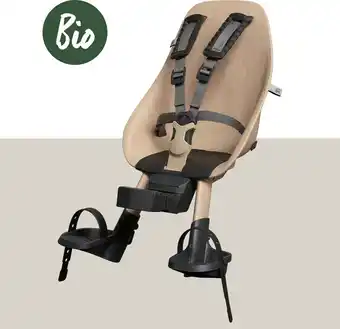 Bol.com Urban Iki Bio Fietsstoeltje Voor - Oishi Beige/Bincho Black aanbieding