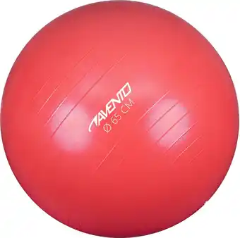 Bol.com Avento Fitness/Gymbal - Ø 65 cm - Roze aanbieding