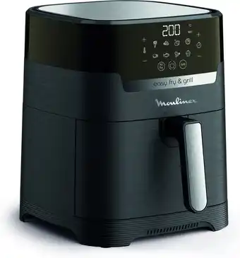 Bol.com Moulinex EZ505810 Enkel Vrijstaand - 1400 W - Heteluchtfriteuse - Zwart aanbieding