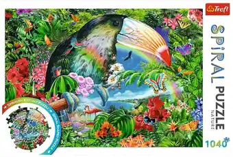 Bol.com Trefl Trefl 1040SP - Spiral Puzzle - Tropical animals aanbieding