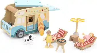 Bol.com Viga Toys Speelgoedvoertuig Camper busje aanbieding