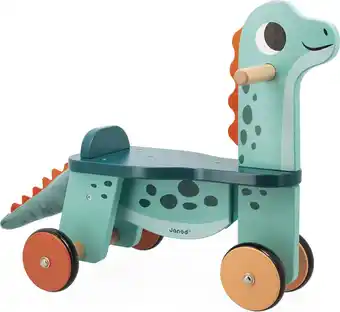 Bol.com Janod Dino - Loopfiets Portosaurus aanbieding