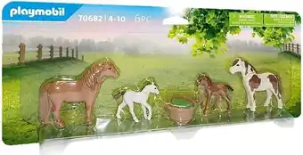 Bol.com PLAYMOBIL Country Pony's met veulens - 70682 aanbieding