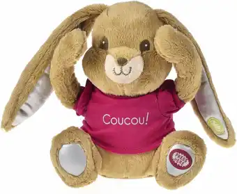 Bol.com Knuffelkonijn Peek-a-boo 22cm aanbieding