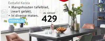 Profijt Meubel Eettafel kerela aanbieding