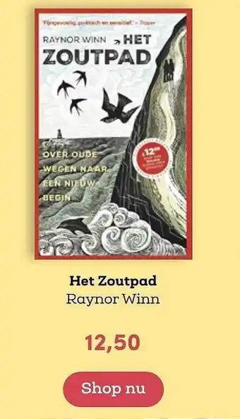 BookSpot Het zoutpad - raynor winn aanbieding