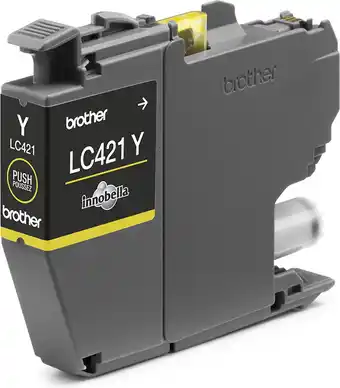 Bol.com Original Ink Cartridge Brother LC-421Y Yellow aanbieding