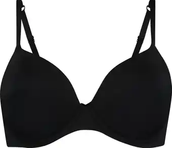 Bol.com Hunkemöller Voorgevormde BH Super soft - zwart - Maat F70 aanbieding