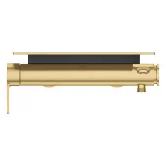Sanitairwinkel.nl GROHE Allure badmengkraan Brushed Cool Sunrise aanbieding