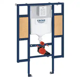 Sanitairwinkel.nl GROHE Rapid SL WC element mindervalide 50cm met zijsteunen aanbieding