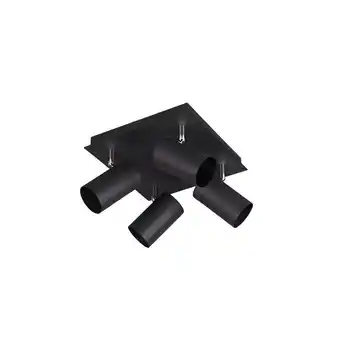 Bol.com TRIO MARLEY - Spot - Mat zwart - GU10 - Binnenverlichting aanbieding
