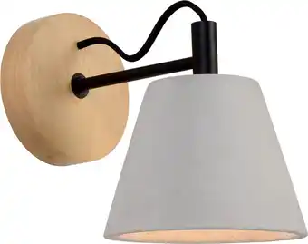 Bol.com Lucide POSSIO - Wandlamp - 1xE14 - Taupe aanbieding