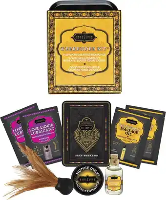 Bol.com Kamasutra Erotische Massage Geschenkset Weekender Kit Coconut Pineapple aanbieding