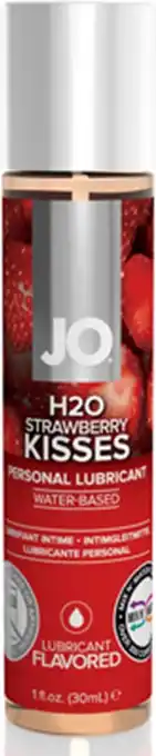 Bol.com JO H2O Strawberry Kisses - Glijmiddel op Waterbasis - Aardbei - 30ml aanbieding