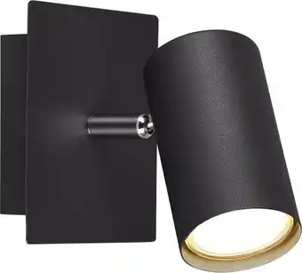 Bol.com TRIO MARLEY - Spot - Mat zwart - GU10 - Binnenverlichting aanbieding