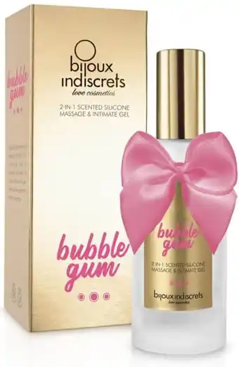 Bol.com Bijoux Indiscrets - Bubblegum 2 in 1 Siliconen Massage & Intieme Gel aanbieding