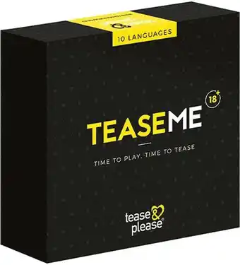 Bol.com Tease & Please TEASEME - Geel - Erotisch Bordspel aanbieding