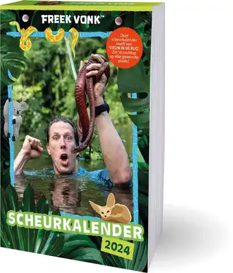 Bol.com Freek Vonk Dieren Scheurkalender 2024 aanbieding