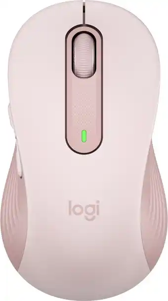 Bol.com Logitech Signature M650 L - Draadloze Muis - Met Bluetooth - Roze aanbieding
