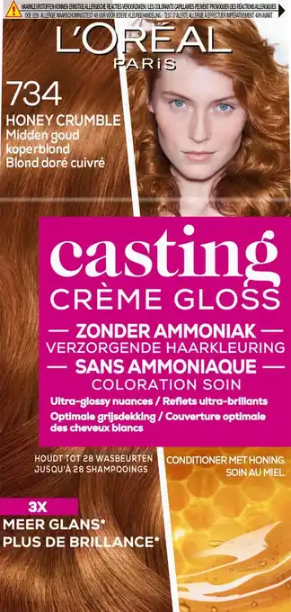 Bol.com Casting Crème Gloss 734 Midden Goud Koperblond aanbieding