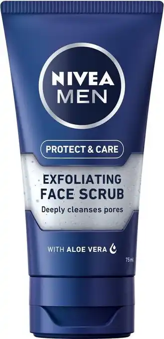 Bol.com NIVEA MEN Protect & Care - 75 ml - Face Scrub aanbieding