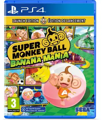 Bol.com Super Monkey Ball Banana Mania - Launch Edition - PS4 aanbieding