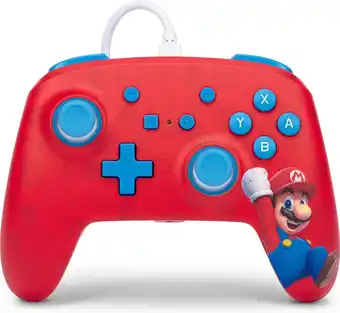 Bol.com PowerA Geavanceerde Bedrade Controller - Geschikt voor Nintendo Switch - Woo-hoo! Mario aanbieding