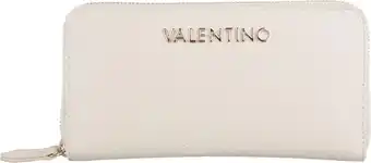 Bol.com Valentino Divina Zip Around Dames Portemonnee - Beige aanbieding