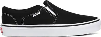 Bol.com VANS MN Asher (Canvas) Black/White -Maat 41 aanbieding