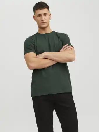 Bol.com JACK&JONES JJEORGANIC BASIC TEE SS O-NECK NOOS Heren Overhemd - Maat M aanbieding