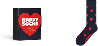 Bol.com Happy Socks P000867 1-Pack Heart Socks Gift Set - maat 36-40 aanbieding