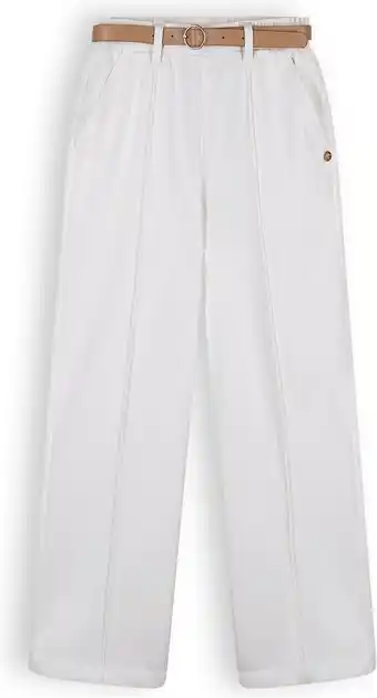 Bol.com Nono N312-5607 Meisjes Broek - Snow White - Maat 134-140 aanbieding