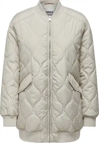 Bol.com ONLY ONLTINA LONG QUILTED JACKET OTW Dames Gequilte jas - Maat XS aanbieding