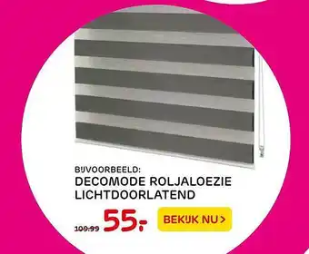 Praxis Decomode Roljaloezie Lichtdoorlatend aanbieding