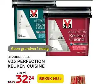 Praxis V33 Perfection Keuken Cuisine aanbieding