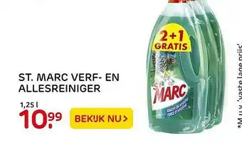 Praxis St. Marc Verf- En Allesreiniger aanbieding