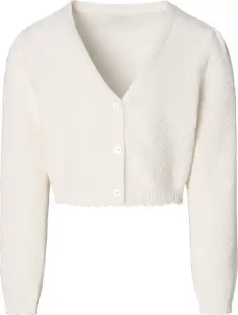 Bol.com Noppies Vest Eureka - Bright White - Maat 116 aanbieding