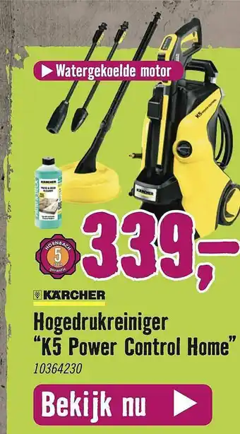 Hornbach Kärcher Hogedrukreiniger aanbieding