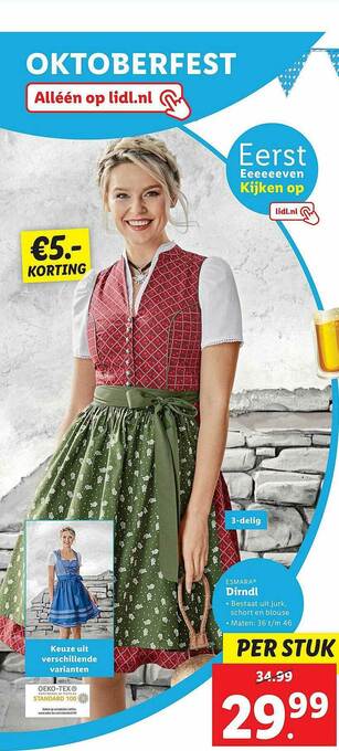 Esmara® Dirndl aanbieding bij Lidl