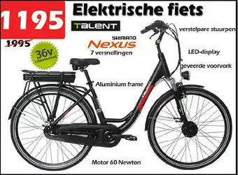 iTEK Elektrische fiets aanbieding