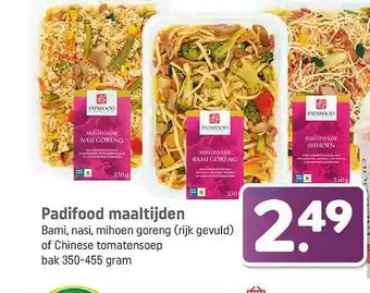 Dagwinkel Padifoof maaltijden 350-455 gram aanbieding