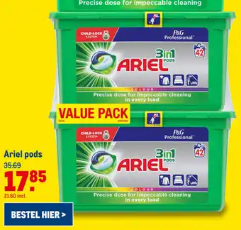 Makro Ariel Pods aanbieding