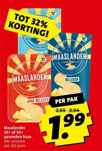 Boni Maaslander  200 gram aanbieding